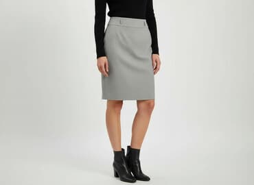 plisowane spódnice szara: Debenhams, Spódnica damska, rozmiar M — 6