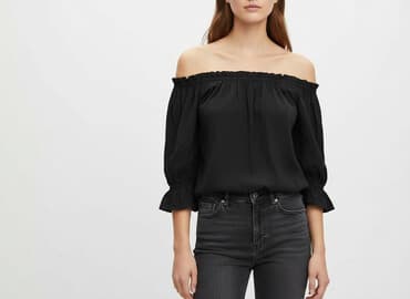 hm spodnie zimowe: H&M, Bluzka damska, rozmiar S — 9