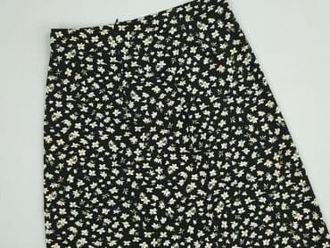 spódnice midi w kwiaty z rozcięciem: Women`s skirt, size S — 2
