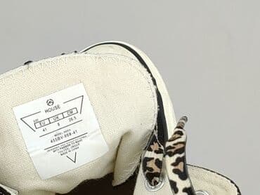 wysokie trampki do krótkich spodni: House, Trampki dla mężczyzn, rozmiar 41 — 5