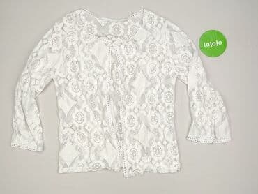 bluzka z kwiatem 3d h: Women's blouse, size M (EU 38) — 2