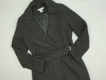 massimo dutti kurtki zimowe: H&M, Płaszcz damski, rozmiar S — 1