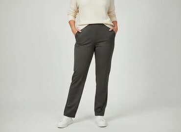 długie spodnie damskie dla wysokich: Spodnie materiałowe damskie, rozmiar 2XL — 5