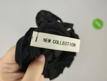 czarne bluzki z krótkim rękawem allegro: New Collection, Bluzka damska, rozmiar M — 4