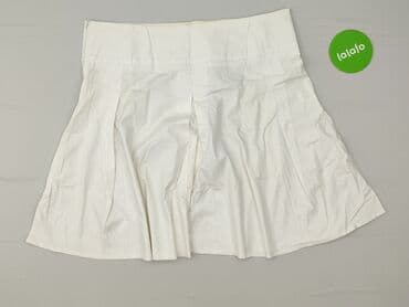 biała spódniczka z zakładkami: Internacionale, Spódnica damska, rozmiar 2XL — 3