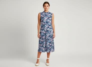 bluzki z odcieciem pod biustem: Janina, Sukienka damska, rozmiar 3XL — 6