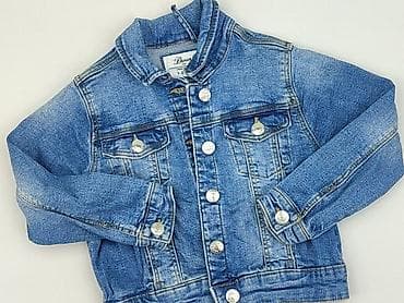 denley kurtki: Dziecięca kurtka jeansowa, 5-6 lat, 110-116 cm, DenimCo, stan - Bardzo dobry — 1