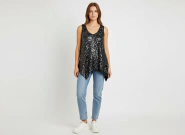 koszula na sylwestra damska: T-shirt damski, rozmiar S — 1