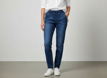 dżinsy dresowe: Jeansy damskie, rozmiar XS — 6