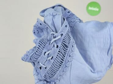 koronkowe bluzki z krótkim rekawem: Bluzka damska, rozmiar M — 4