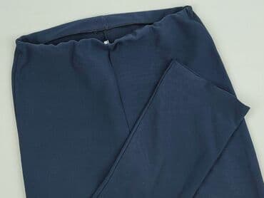 legginsy granatowe damskie: Legginsy Eleganckie damskie, rozmiar XL — 1