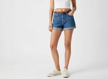 bershka шорти: Bershka, Шорти жіночі, розмір M — 6