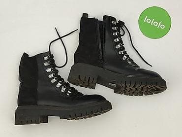 platformy modowe: Botki damskie, rozmiar 39 — 3