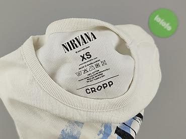 cropp nirvana t shirt: Nirvana, T-shirt damski, rozmiar XS — 5