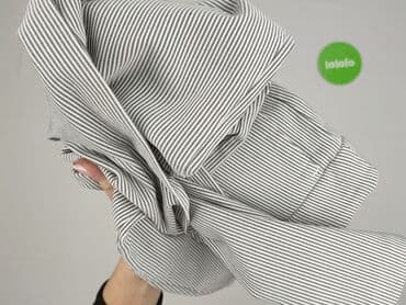 stradivarius spodnie w paski: Spodnie materiałowe damskie, rozmiar S — 4