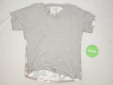 bluzki z krótkim rękawem plus size: T-shirt damski, rozmiar S — 4