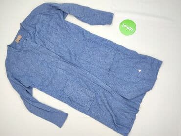 sweter z koszulą 2w1 damski: Kardigan damski, M — 2