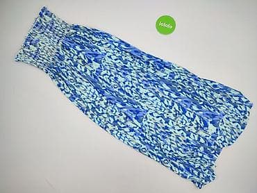 biale sandaly na platformie: Sukienka damska, rozmiar S — 2