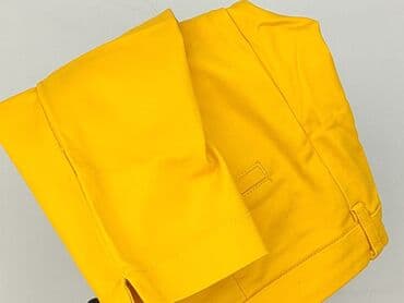 żółta plisowane spódnice: M.Sara, Spodnie materiałowe damskie, L — 6