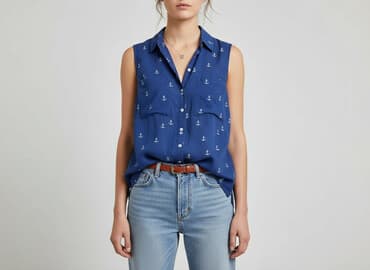 stradivarius koszula niebieska: Stradivarius, Bluzka damska, rozmiar M — 1