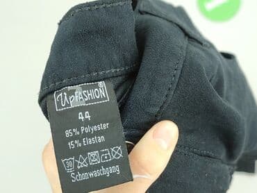 stringi damskie xxl: UP2Fashion, Spodnie materiałowe damskie, rozmiar 2XL — 4