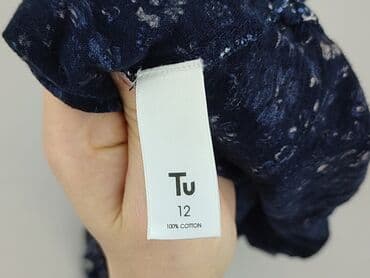 granatowa bluza: Tu, Bluzka damska, rozmiar M — 4