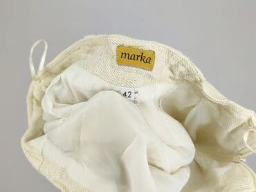 spódnice długie beżowa: Spódnica damska, rozmiar XL — 4