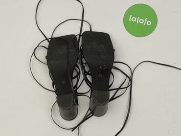 czerwone sandały na słupku ccc: Sandały damskie, rozmiar 40 — 6