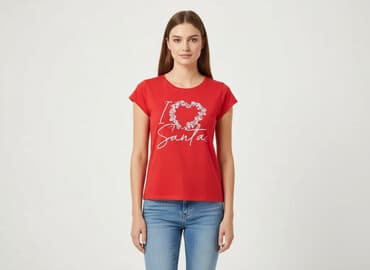 t shirty świąteczne dla rodziny: T-shirt damski, rozmiar S — 1