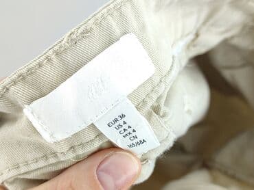 spodnie dresowe dynamic: H&M, Material trousers for women, size S (EU 36) — 4
