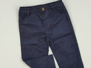 pajacyk niemowlęcy lidl: Denim pants, 9-12 months, condition - Good — 1