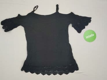 eleganckie bluzki czarne: Bluzka damska, rozmiar S — 2