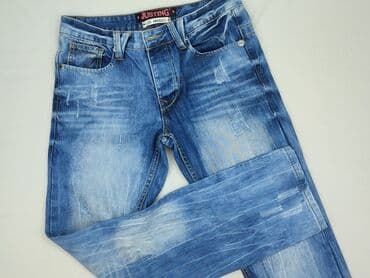 bluza z czerwonym napisem: Jeansy dla mężczyzn, L — 1