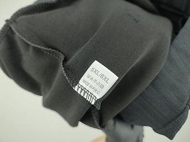 jeansy oversize: Material trousers for women, size 5XL — 6