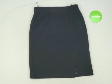 czarne spódnice midi z rozcięciem: Spódnica damska, M — 2