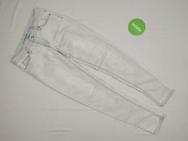 srebrne buty deichmann: Jeansy damskie, S — 2