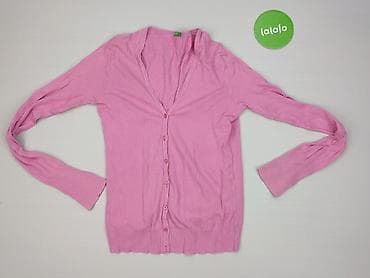 burgund: United Colors of Benetton, Kardigan damski, rozmiar S — 2