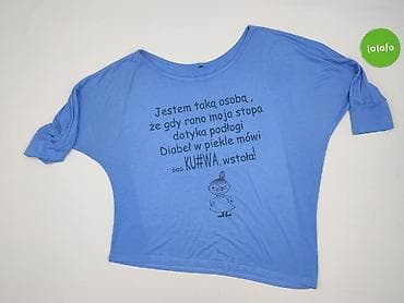 bluzki blekitna: Bluzka damska, rozmiar One size — 2