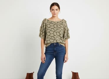 sweter odkryte ramiona: Sweter damski, rozmiar L — 1