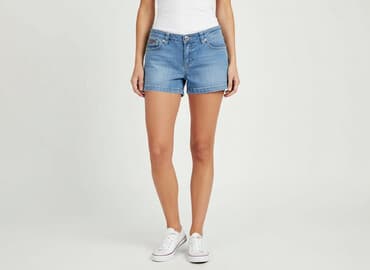 krótkie spodenki denim: Szorty damskie, rozmiar M — 7