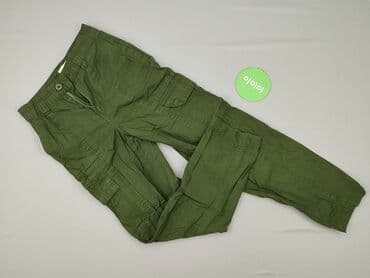 woskowane legginsy z wysokim stanem zara: H&M, Spodnie cargo damskie, rozmiar 2XS — 2