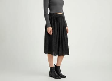 spódnice midi plisowane czarne: Beloved, Spódnica damska, rozmiar S — 7