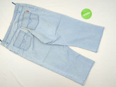 kuloty damskie jeansy: Miaoni, Spodnie 3/4 damskie, rozmiar M — 3