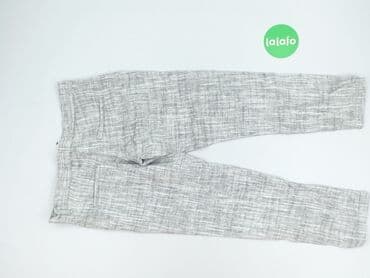 czarna koszula i szare spodnie: Spodnie materiałowe damskie, rozmiar M — 3
