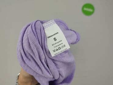 liliowy garnitur damski: Sukienka damska, rozmiar S — 5