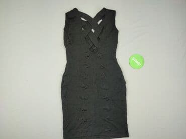 sukienka srebrna cekiny h: Women`s dress, size S (EU 36) — 3