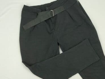 legginsy woskowane wysoki stan: Spodnie materiałowe damskie, rozmiar M — 1