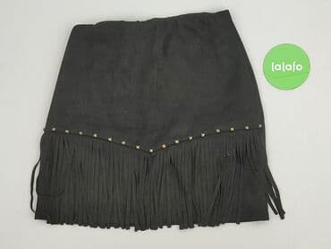 spódnice skórzane z cwiekami: Spódnica damska, rozmiar S — 3