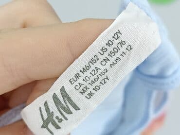 podkoszulek pod koszulę: Bluzka, H&M, 12 lat, 146-152 cm, stan - Idealny — 4