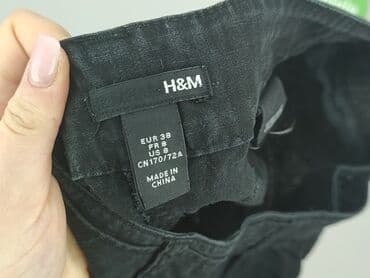 szorty z wysokim stanem h m: H&M, Szorty damskie, rozmiar M — 4